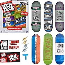 Tech Deck Kid Sk8Shop Bonus Pack With Varrious Styles,Multicolor